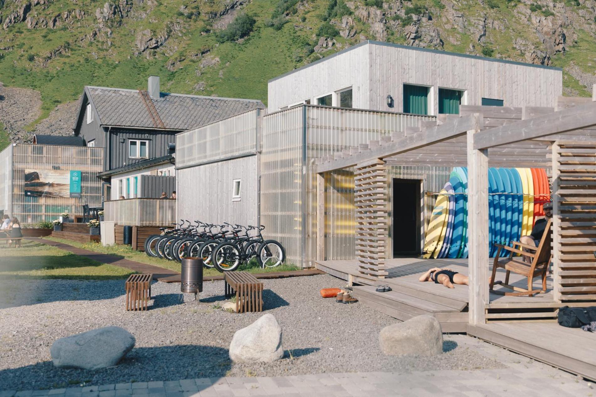 Unstad Arctic Resort Unnstad Eksteriør billede