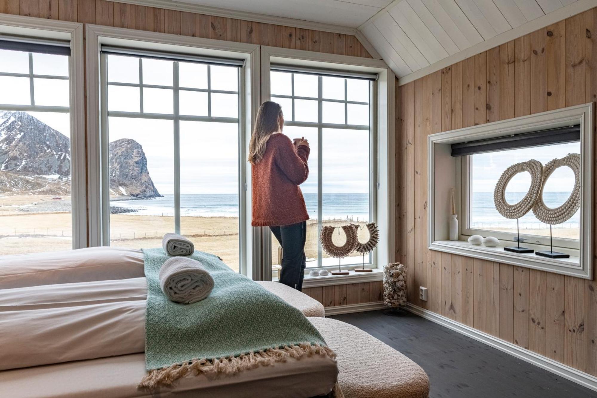 Unstad Arctic Resort Unnstad Eksteriør billede
