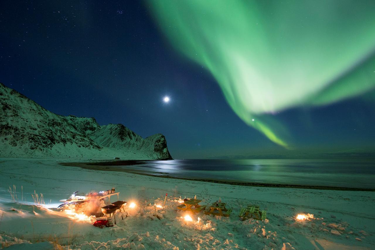 Unstad Arctic Resort Unnstad Eksteriør billede